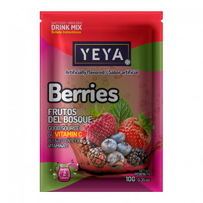 YEYA instant drink mix, berry flavor (10 g)