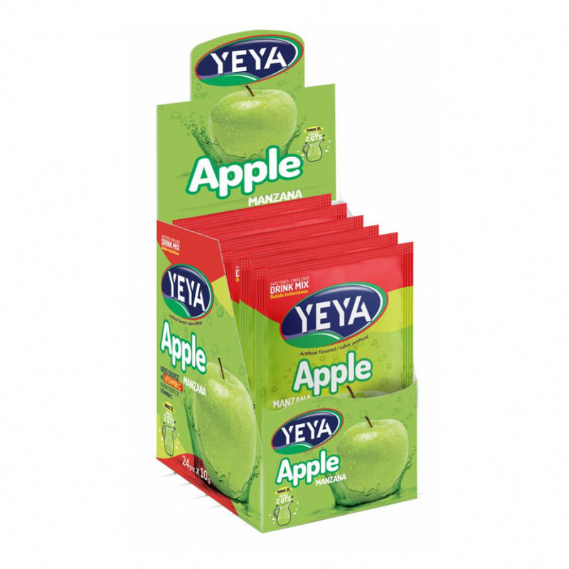 Instant drink -with sugar- apple flavored YEYA (24 x 10 g)
