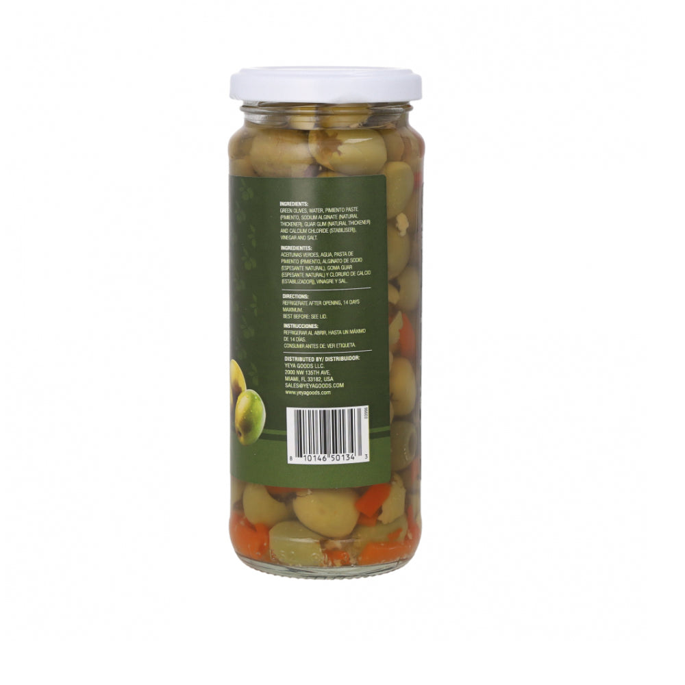 Aceitunas españolas cortadas para ensaladas YEYA (340 g / 12 oz)