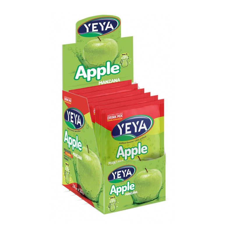 YEYA Instant Apple Flavored Drink Mix (24 x 10 g)