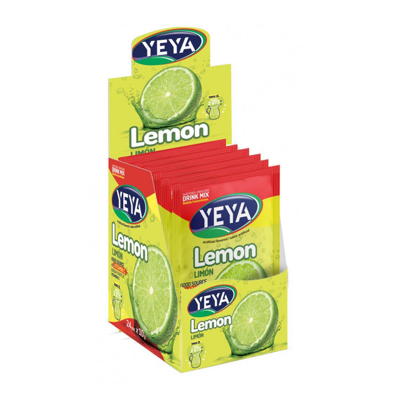 YEYA instant lemon-flavored drink mix (24 x 10 g)