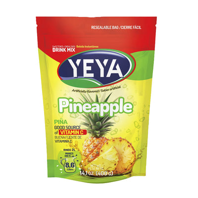 YEYA Instant Pineapple Flavored Drink Mix (400 g / 14.1 oz)