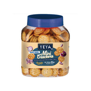 YEYA Creamy Herb & Onion Crackers (227 g / 8 oz)