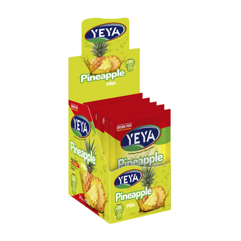 Instant drink mix -with sugar- pineapple flavor YEYA (24 x 10 g)