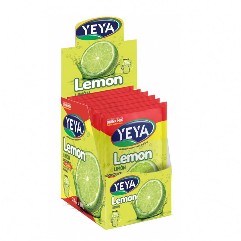 Instant drink -with sugar- lemon flavor YEYA (24 x 10 g)