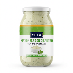Mayonesa con cilantro YEYA (420 g / 14.8 oz)