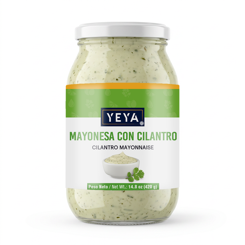 YEYA Cilantro Mayonnaise (420 g / 14.8 oz)