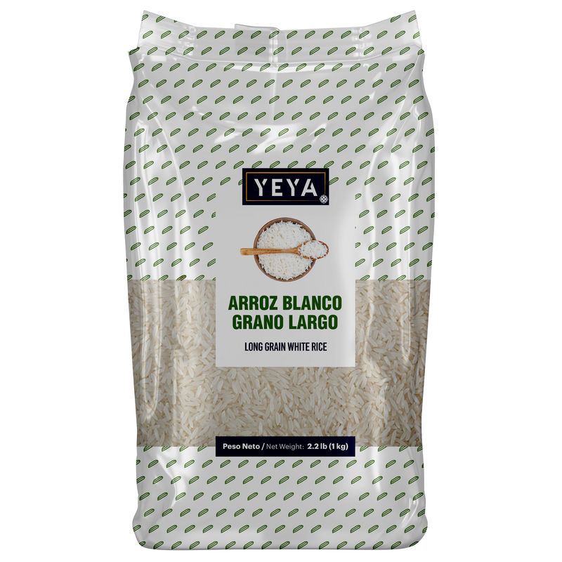 Arroz blanco de grano largo YEYA (1 kg / 2.2 lb)