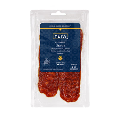 Chorizo Curado en Lonchas YEYA