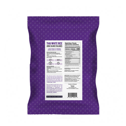 Arroz blanco de grano largo tailandés YEYA (5 kg / 11 lb)